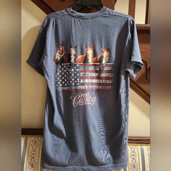 Fundraiser ☺️ Patriotic Horses Tee for women and men - Picture 2 of 5